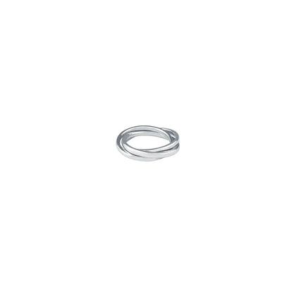 Street Style Three-Ring Interlocking Ring