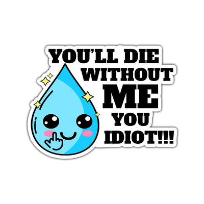 3-Pack Hydration Essential Vinyl Stickers